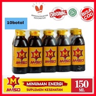 M-150 Energy Drink kemasan Botol Kaca 150ml/harga untuk 10botol.