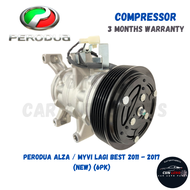 PERODUA MYVI LAGI BEST / ALZA (4PK / 6PK) Car Aircond Compressor (China New Item)