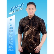 KEMEJA MEN'S SHORT-SLEEVED SHIRT,,,batik SHIRT hem size ml xl xxl xxxl,,,,,10xl