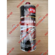 ( APM R134 R134A 134A CAR COMPRESSOR AIR COND CONDITIONER AIRCOND 1 LITRE OIL 8 (1000CC) - 0100