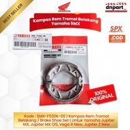 REAR BRAKE PADS DRUM MIO OLD MIO SOUL MIO J SOUL GT MIO M3 FINO XEON NMAX CODE 5MX-F530K-00 ORIGINAL