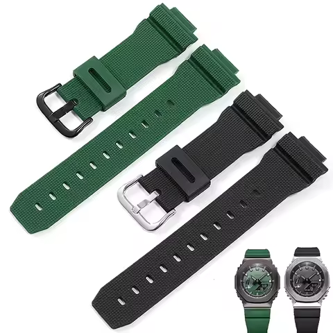 For Casio G-Shock GM-2100 GM-S2100 GA-2100 GM-5600/GA5600 silicone watch strap men's sports waterpro