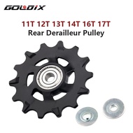 GOLDIX Bicycle Pulley 11T 12T 13T 14T 16T 17T Rear Derailleur Pulley Road Bike Jockey 7-12
