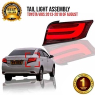 Smoke Type Toyota Vios VLAND 2013-2018 August Rear Bumper Tail Light Assembly 1 year warranty