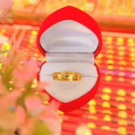 แหวนทองครึ่งสลึง 1.9 กรัม ลายโอม ॐ ทองแท้ 96.5% ขายได้ จำนำได้ มีใบรับประกัน งานสวยที่สุดในเยาวราช