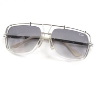 Excellent condition CAZAL MOD.8003/1 two-bridge teardrop gradient lens sunglasses in CLEAR white wit