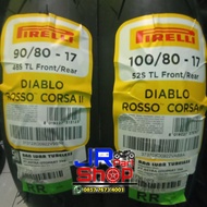 Pirelli diablo rosso corsa 2 uk 90/80-17&amp;100/80-17