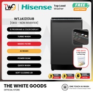 [FREE SHIPPING + GIFT] Hisense 10.5kg / 13.0KG DD INVERTER Top Load Washer Washing Machine  Wt105GE3