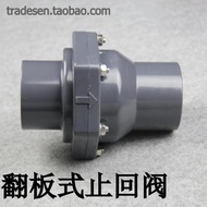 PVC Check Valve Plastic Flip Check Valve Check Valve Check Valve Stand Horizontal Universal Check Va