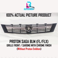Proton Saga FLX Front Bumper Top Grill Grille Sarong Chrome Garnish