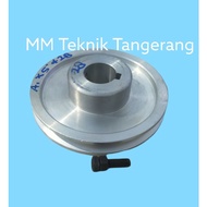 Pully A1 x 5 inch AS 0, 10, 12, 14, 15, 16, 17, 18, 19, 20, 22, 24, 25, 1", 28, 30, 32 mm Aluminum p