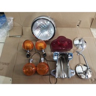 Full set lamp sen cb 100/stoplamp cb/headlam standard cb 100