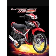 KATALOG PARTS MOTOR YAMAHA LAGENDA 115ZR / YAMAHA LAGENDA 115ZR CARBURETOR / BUKU KATALOG MOTORSIKAL