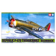 💯Tamiya #61086 - 1/48 P-47D Thunderbolt Razorback | Aircraft Series
