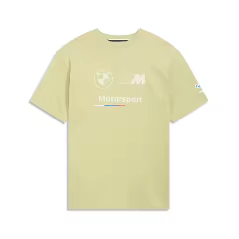 PUMA | BMW M Motorsport Logo Stripe Crew Neck Short Sleeve T-Shirt