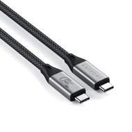 Satechi USB4 V2 Pro Cable, USB C Cable 1.2m/3.9ft, up to 120Gbps Data Transfer, 240W Power Delivery,