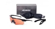 全新軍規 Ess Crossbow 抗噪耳機專用 戰術 射擊 抗彈 眼鏡 銅色鏡片組 (索引字 oakley APEL REVISION WILLY-X) 現貨供應