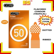 Care Condom 50 G-SPOT Tropical Flavored Condom 12S