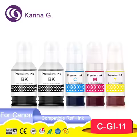 For Canon GI-11 GI11 refill ink premium Compatible Water Based Bulk Bottle for Canon PIXMA G2160 G31