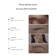 eyebrow mascara White Eyebrow Dye Eyebrow Dye Semi-Permanent Dye Eyebrow Cream Permanent Black Eyebr