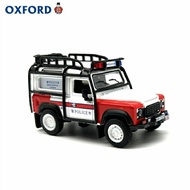 Land Rover Defender 90 Hong Kong Police 1/76 Oxford Diecast display model