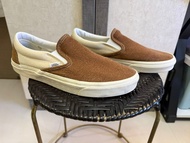 Vans 啡色帆布懶人鞋