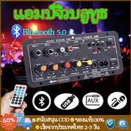 ของแท้ 100% แอมป์จิ๋วบลูทูธ แอมป์จิ๋ว แอมป์บลูทูธ แอมป์จิ๋ว เครื่องขยายเสียง บลูทูธ5.0USB12/24/220Vแ