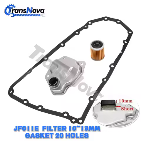 TransNova Automatic Transmission Oil Filter Kit CVT JF011E RE0F10A 31726-1XF00 OE for Nissan Rogue A