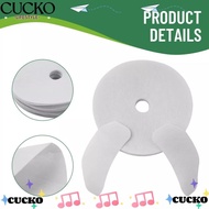 CUCKO Tumble Dryer Exhaust Filters, Replacement Cotton Air Intake Filters, Durable White Accessories Round Exhaust Filters Dryer Parts