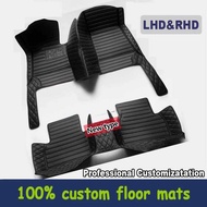 Custom Car Floor Mats For Mini clubman R55 F54 Auto Carpets Foot Coche Accessories
