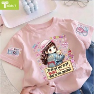 Children's T-Shirts Boys' And Girls' Shirts kids' Clothing Real Cotton Good Ventilation Soft And Com