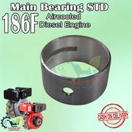 Main Bearing STD 186F 10hp 186FA 12hp 188F 14hp 190F 16hp 192F 18hp Air Cooled Diesel Engine