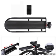 [Diskkyu] Thick Bike Cargo Rack Rear Easy Installation Bike Luggage Rack Sturdy Bike Carrier Back Rear Rack