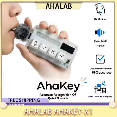 AhaLab AhaKey-X1 Keyboard Claude-cursor External Vibecoding Keyboard Voice Input Keyboard 0.96inch L