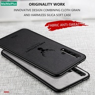 Casing Huawei P50 P40 P30 P20 Pro Lite Nova 4E 3E Soft Silicone Cover Deer Cloth Phone Case