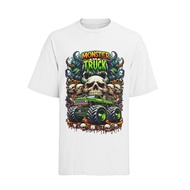 Monster Truck Skull Monster Truck Show Dinosaur Mens Organic Shirt