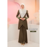 KARINE Baju Kurung Satin Baju Raya 2025