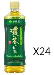 伊藤園 - 茶日本 濃味綠茶 600ml×24支 賞味期限(未開封前): 2025-05-31 包裝隨機出