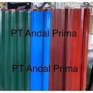 Atap Spandek warna tipe 750 ; 720 ; 800 tbl 0.30mm / Spandeck