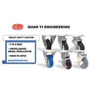Heavy Duty Castor 4 inch to 8 inch made in JAPAN