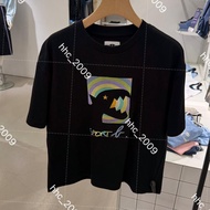 Agnes. b sport cotton dinosaur logo printed short thick T-shirt for women1