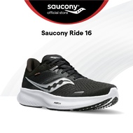 Saucony Ride 16 Wide Road Running Jogging Shoes Women's - Black/White S10831-05