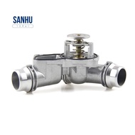 11531437040 Car  Cooling Thermostat Housing Coolant Water Pump Outlet for     E46 E39 X3 X5 Z3 Z4 32