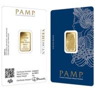 PAMP Suisse Gold Bar Au999.9 Lady Fortuna [READY STOCK]  5 GRAM