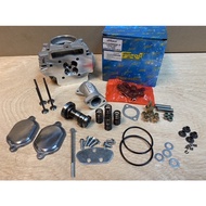 SWIPOH EX5/DREAM RACING HEAD 4 VALVE 17/19MM COMPLETE SET