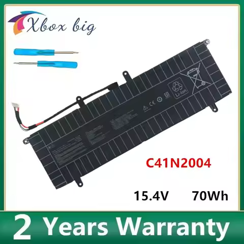 C41N2004 15.4V 70Wh UX4100E Laptop Battery For ASUS ZenBook Duo 14 UX482 UX482EA UX482EG UX482EG-HY 