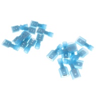50pcs Nylon Terminator Set 16-14AWG Blue Wire Cable Connector