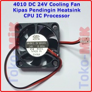 4010 40x40x10 mm 24V DC Mini Cooling Fan Heatsink CPU Cooling Fan