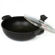 36cm Titanium Wok Pot for Induction Cooking