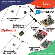 Happymodel Radiomaster BetaFpv EP1/EP1 Dual/EP2/RP1 V2/RP2 V2 RX 2.4G ELRS Nano True Diversity RX Fo